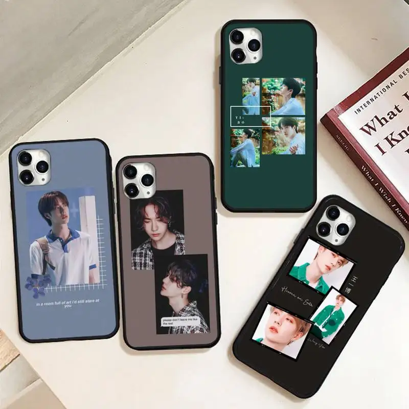

Wang Yibo handsome boy Phone Case For iphone 12 11 13 7 8 6 s plus x xs xr pro max mini shell