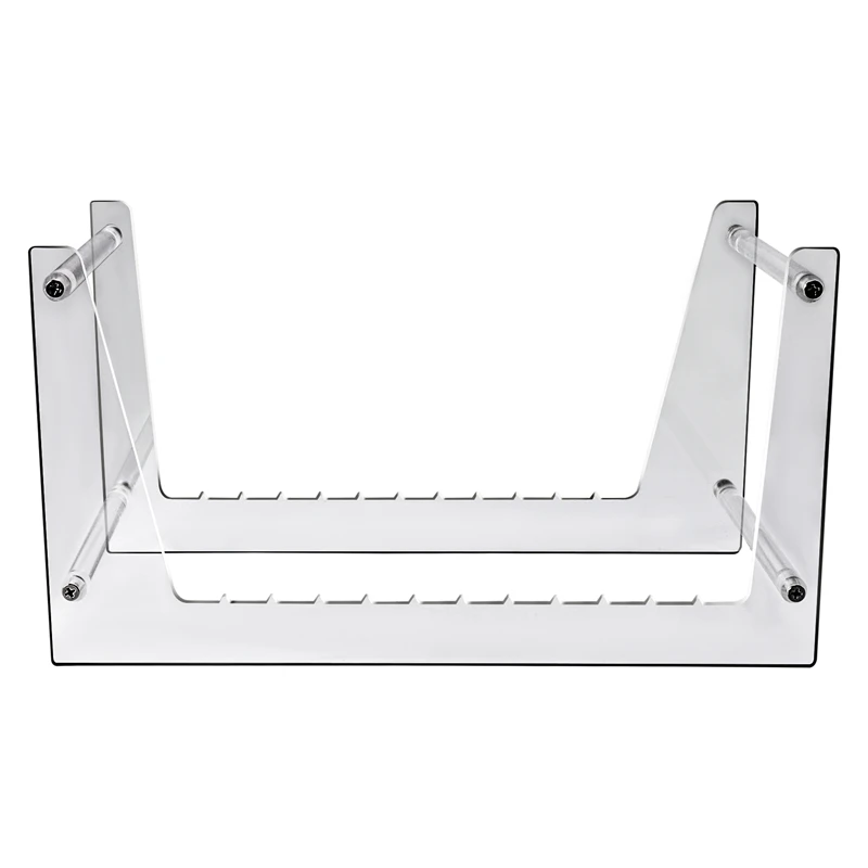 Прозрачная подставка для виниловых пластинок хранения настольных альбомов