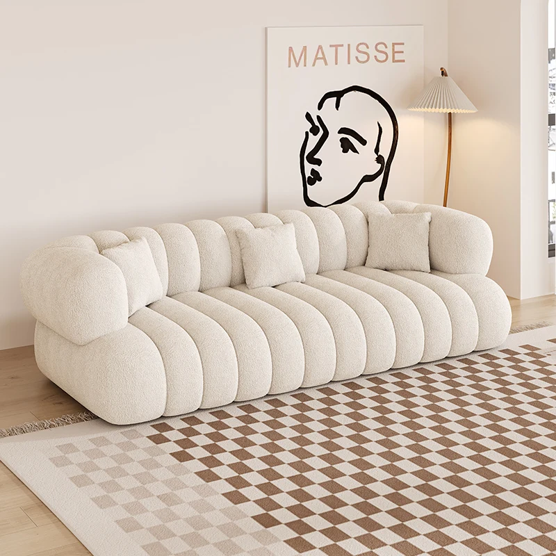 

Reclinable Stretch Bed Sofa Pillows Living Room Relax Adults Luxury Longue Couch Lounge Floor Modern Canape Salon Home Furniture