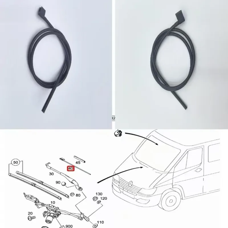 1/2 шт. омыватель лобового стекла распылительная головка и шланг автомобиля для