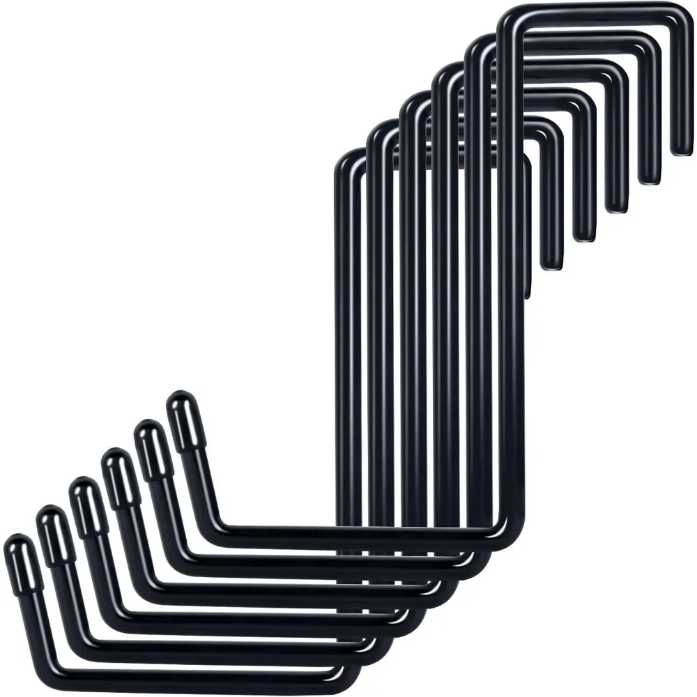 В упаковке Larg6 гаражных крючков сверхмощные большие S-образные крючки сверление