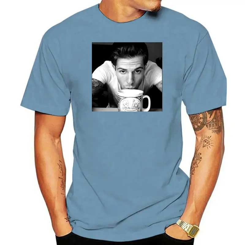 Jesse Rutherford Men Black T Shirt Size S 3Xl Print Man Short Casual Cotton Sleeve Top Tee