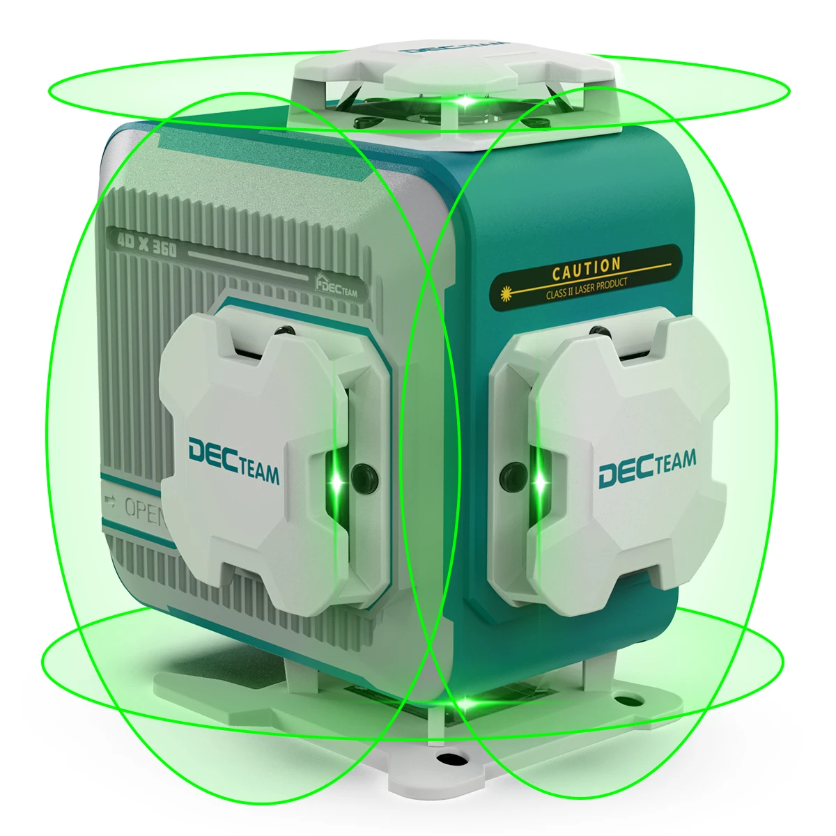 Уровень лазерный M04CG 4x360 4D самонивелирующийся водонепроницаемый