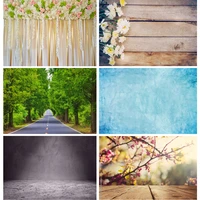 vinyl custom photography backdrops props flower wall planks landscape photo studio background 2235 jt 03