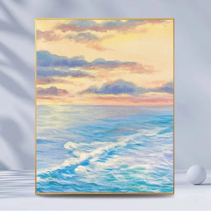 

149194-Tulip diy digital oil painting oil painting acrylic flower painting explosion hand-filled landscape painting