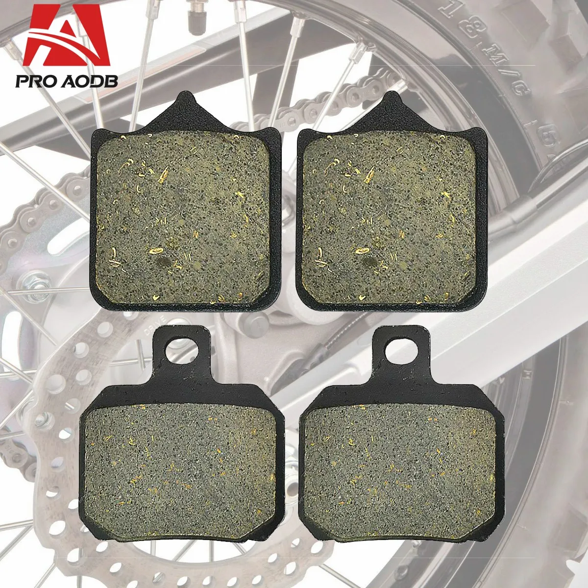 Передние и задние тормозные колодки для мотоциклов Benelli BJ600 BJ600GS BJ600GS-A BN600 TNT600 BN600I