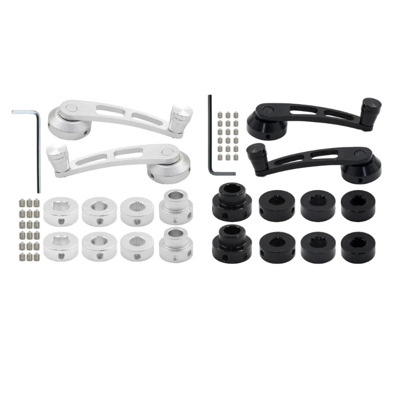 

Aluminum Alloy Car Crank Handle Window Handle Kit Replacement Auto Accessories