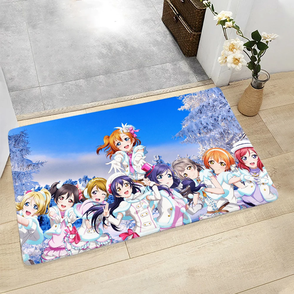 

Плюшевый коврик CLOOCL, нескользящий напольный коврик, поглощающий воду, с односторонней печатью, для детской комнаты, домашние подарки