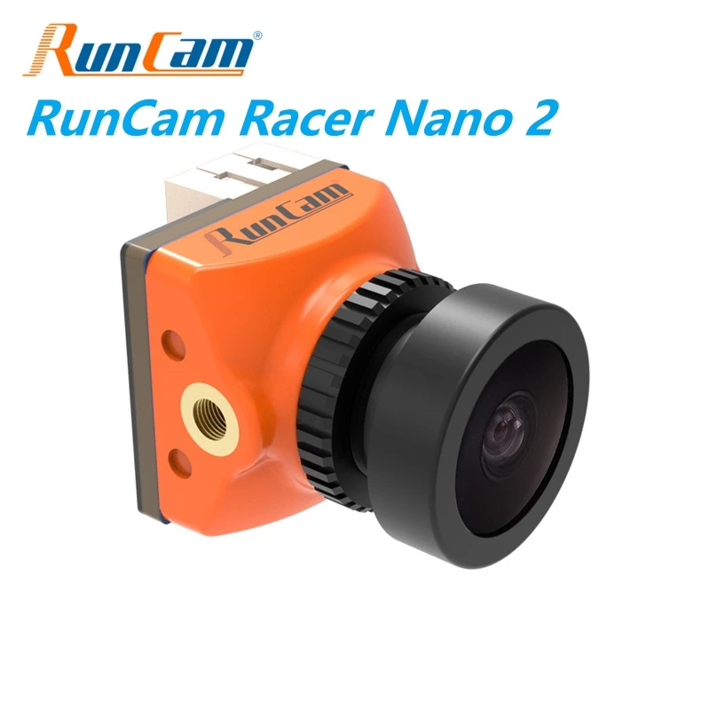 

RunCam Racer Nano 2 FPV Waterproof Camera 1000TVL 1.8mm/2.1mm Super WDR CMOS NTSC/PAL Switchable with JST Connector for RC Drone