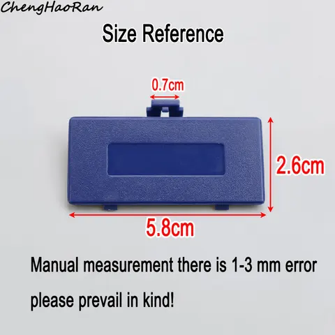 1 шт., карманная крышка батарейного отсека GameBoy для консоли GBP, крышка батарейного отсека, сменные аксессуары для корпуса