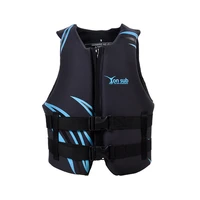 2022 high quality neoprene life jackets adult water sports swim snorkeling rafting life jackets motorboat surfing safety vest