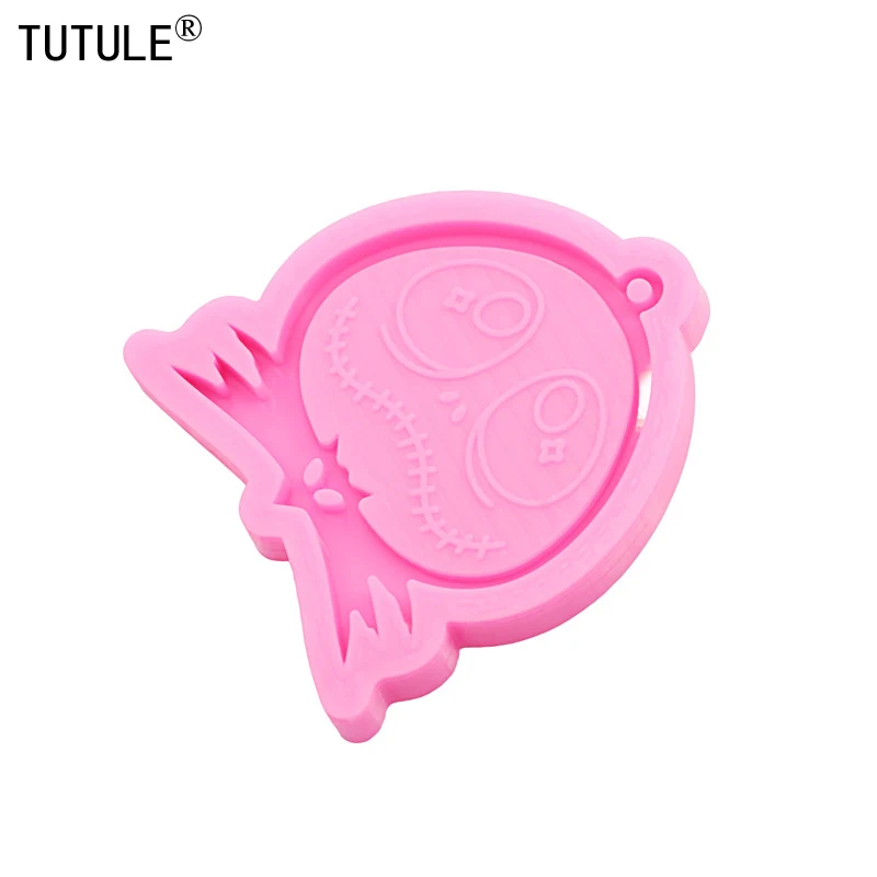 Экологичная Силиконовая Форма Для Брелков Браслетов Тема Хэллоуина Дизайн