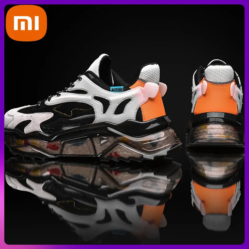 

Xiaomi Shoes men Sneakers Male casual Mens Shoes tenis Luxury shoes Trainer Race Breathable Shoes loafers running Shoes for men