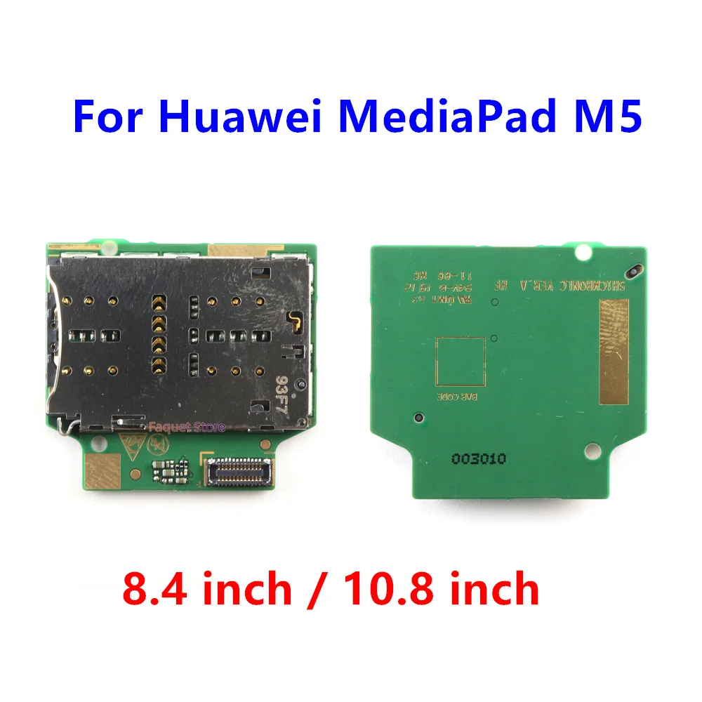 

Original New SIM Card Reader Holder Tray Slot Flex Cable For Huawei MediaPad M5 8.4 10.8 inch Replacement Parts