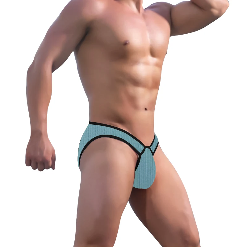 

Sexy Man Underpants Cotton Gay Men Briefs Underwear Comfortable U Convex Men's Panties 10 Colors Quick Dry Cuecas
