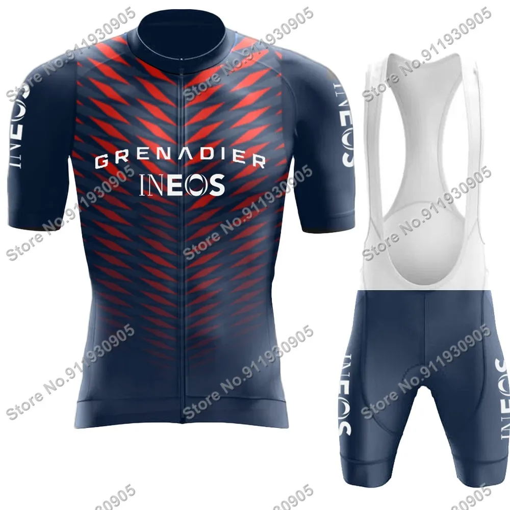 

Новинка, синий комплект велосипедной одежды Ineos Grenadier Team 2022, Мужская одежда для велоспорта, рубашка для дорожного велосипеда, костюм, велосипедные шорты с нагрудником, MTB Maillot