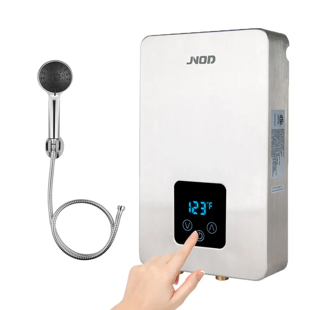 

JNOD 14.6kW Tankless Water Heater Stainless Steel Electric Instant Hot Water Heater for Whole House