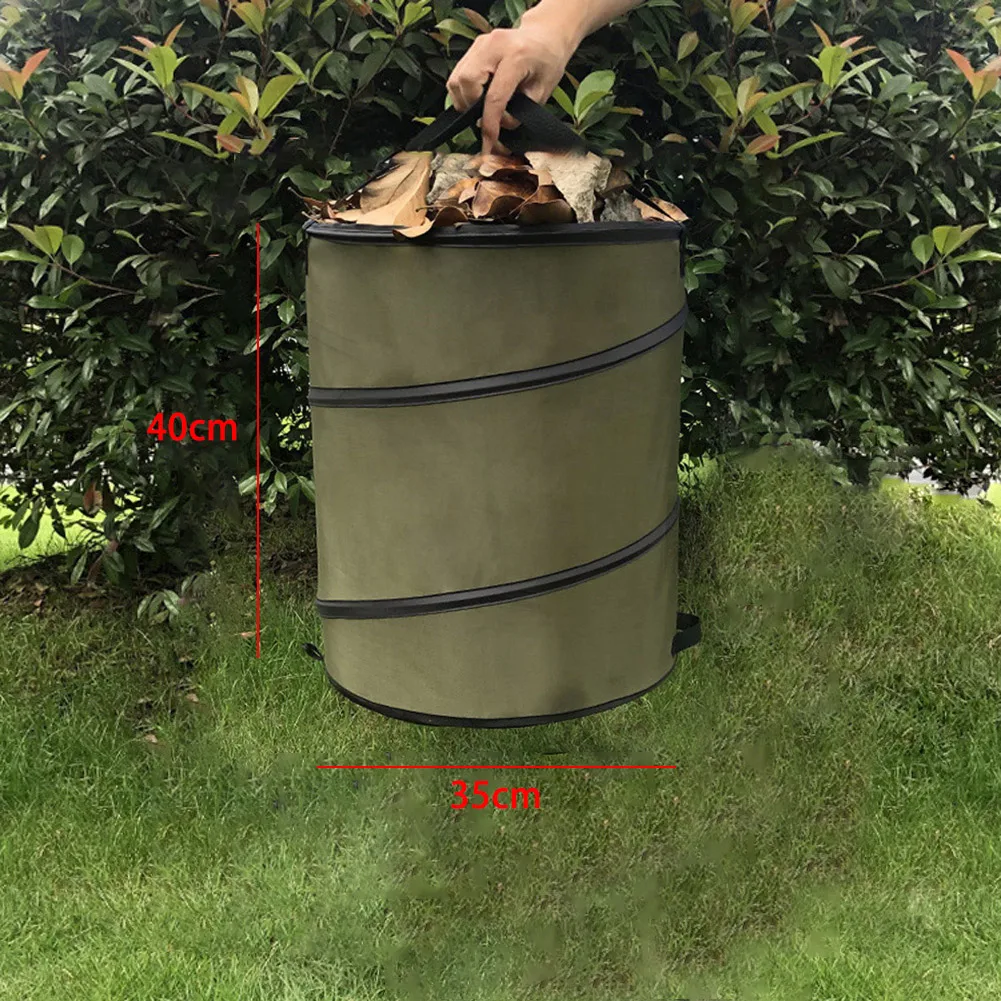

Folding Outdoor Camping Trash Can Car Trash Can Leaves Storage Bin Toy Dity Clothes Storage Basket Fit Bedroom Outdoor BBQ Hike
