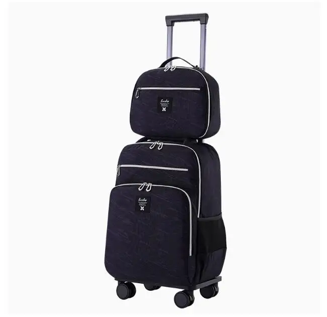 Женские сумки на колесиках большая вместимость 20-дюймовые водонепроницаемая