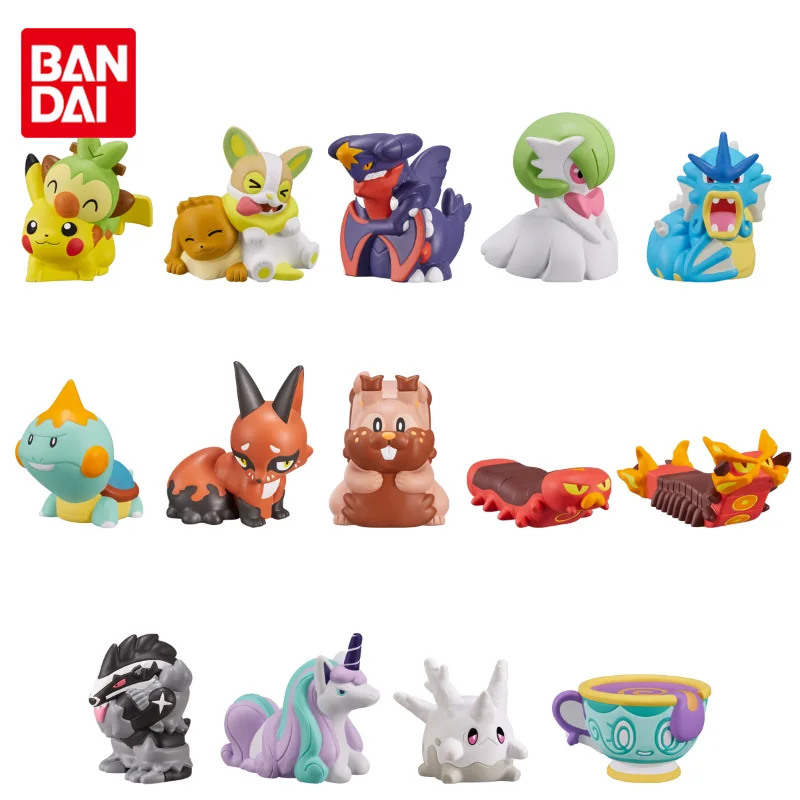 

Bandai Original Shokugan POKEMON KIDS Friends and Partners on The Journey Anime Action Figure Toys for Boys Girls Kids Gifts