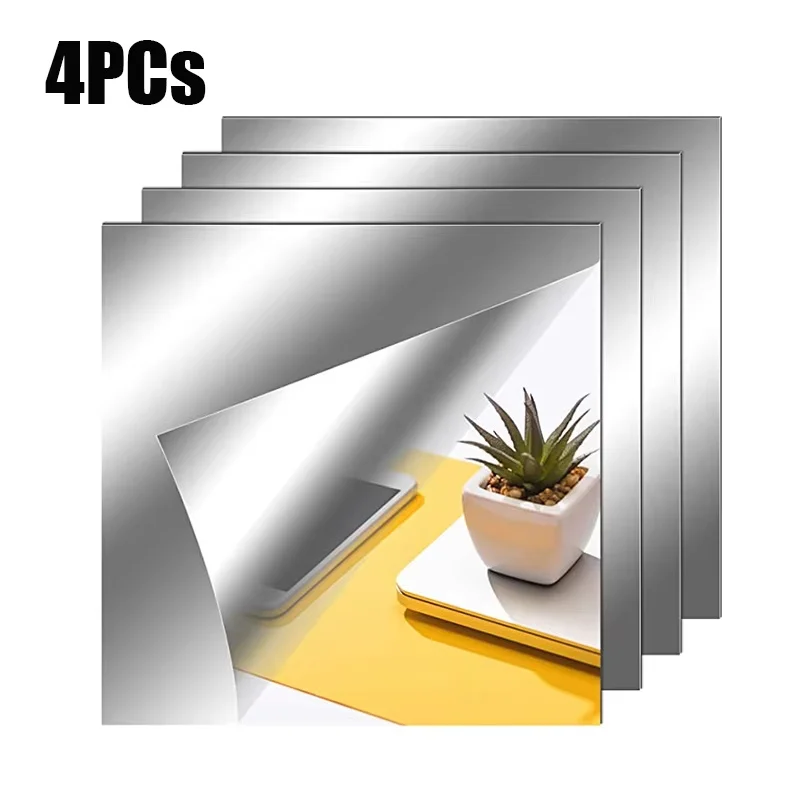 

3D зеркальные наклейки на стену акриловые