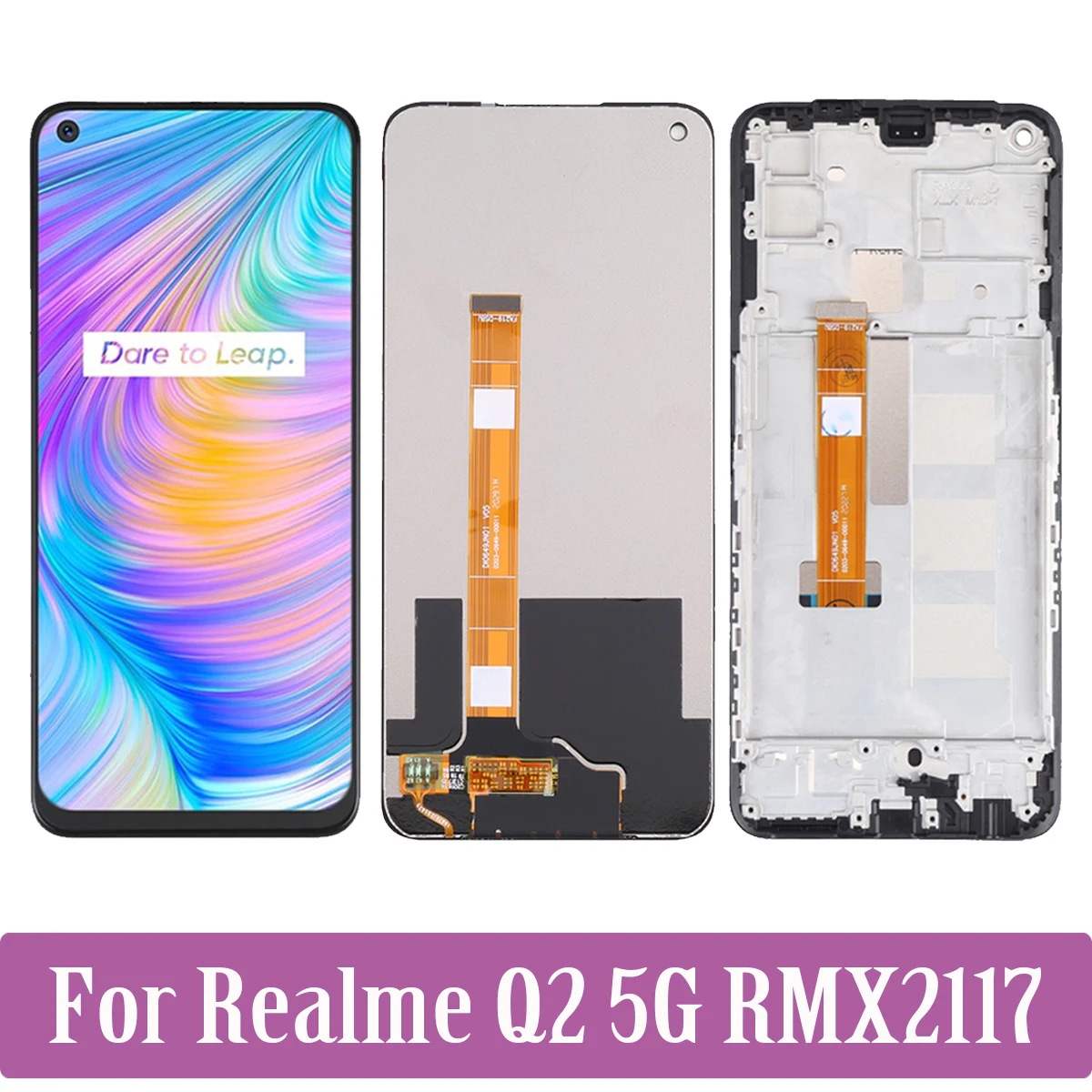 

Оригинальный ЖК-дисплей 6,5 дюйма для OPPO Realme Q2 RMX2117, запасной ЖК-дисплей для RealmeQ2