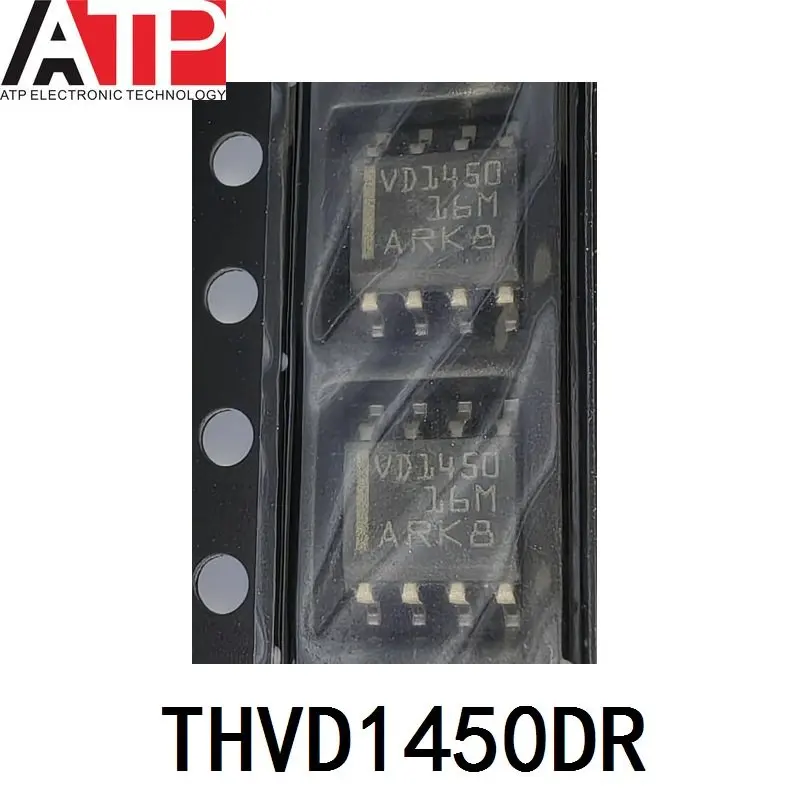 (5piece) New Original THVD1450DR VD1450 THVD1450 Chip IC TRANSCEIVER HALF 1/1 RS485 8SOIC
