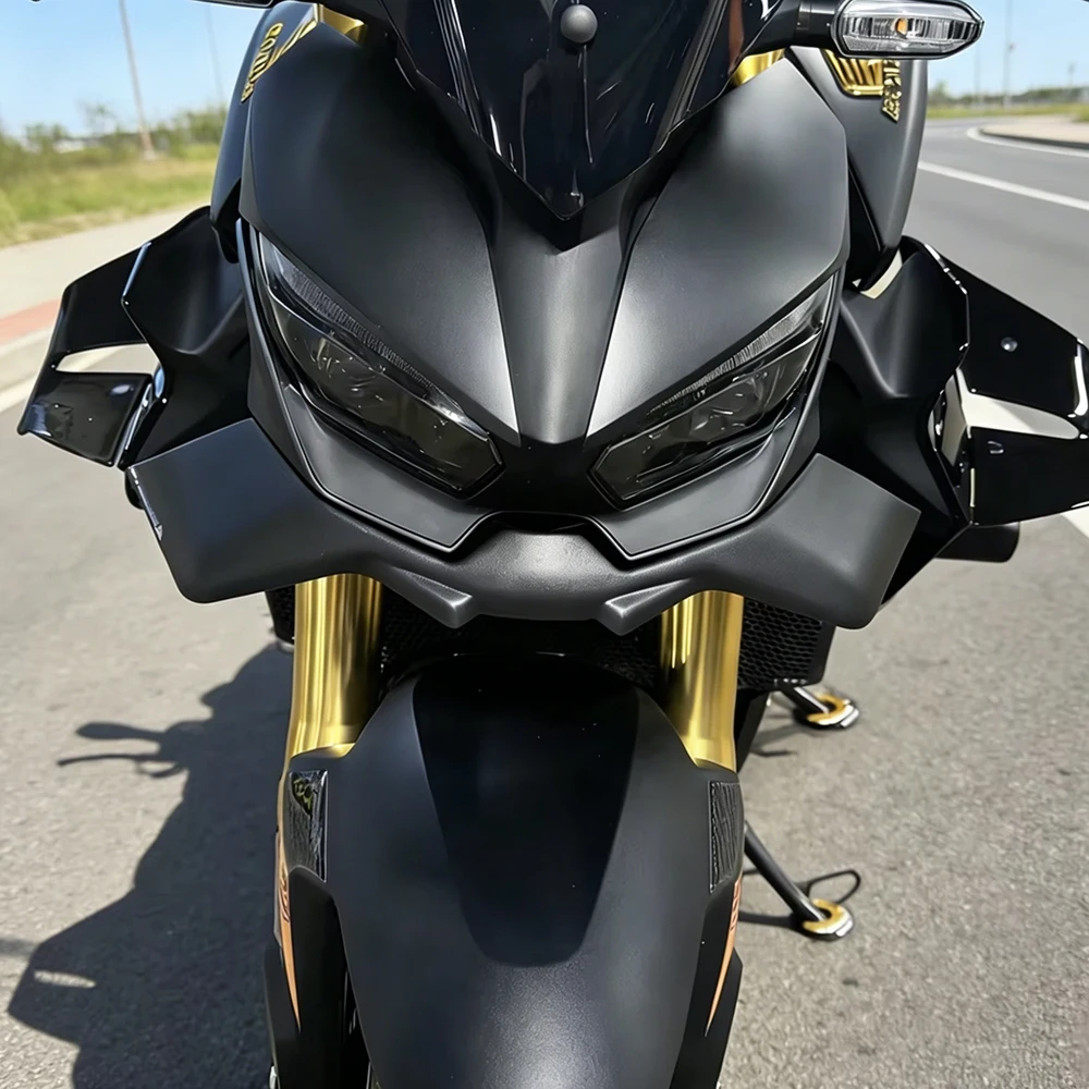 Фото Новый передний спойлер-винглет для мотоциклов Honda CB1000 Hornet SP 2025 2026: аэродинамический боковой дефлектор-защита, аксессуар №4