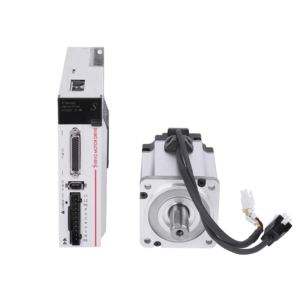 

220V 750W 3000RPM 2.4N.m 90ST-M02430 0.75KW Servo Motor AC Motor With Servo Drive