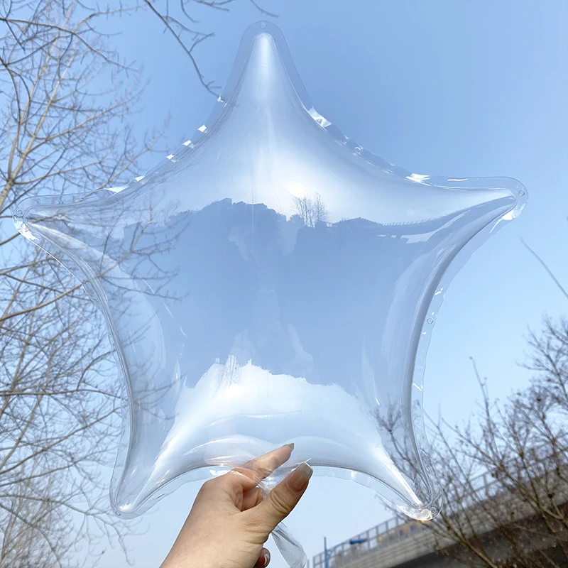 

Transparent Bobo Balloon Star Heart Unicorn Shape Inflatable Air Globos Wedding Birthday Party Decoration Baby Shower Supplies 7
