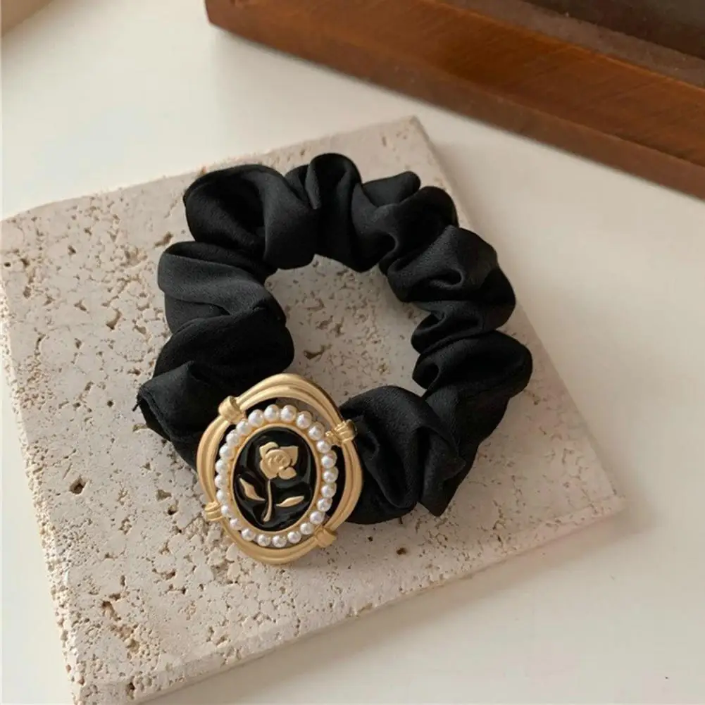 

Chic Girls Headband Romantic Women Hair Tie Faux Pearl Portable Girls Hair Hoop Decorate