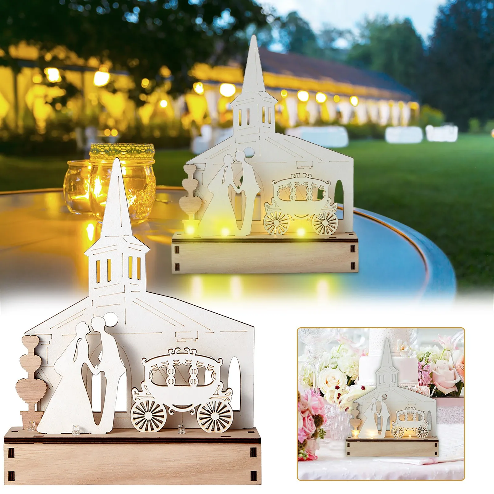 

Набор украшений, белые стеклянные белые украшения, смешанные рождественские украшения, персонализированные свадебные знаки, знаки для дом...