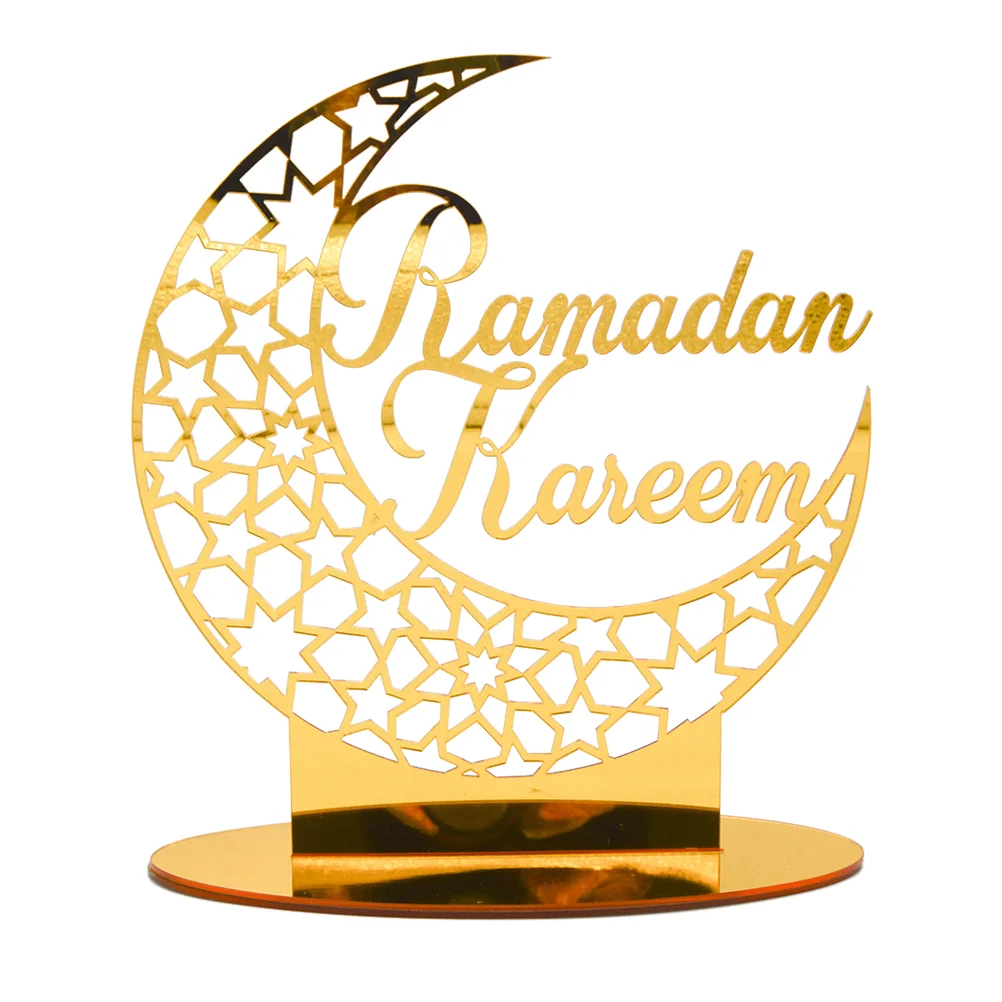 

Рамадан украшение для стола Eid Moon Star Decor акриловое ремесло