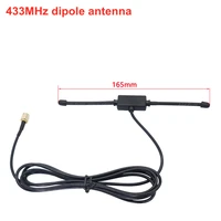 433mhz dipole patch sticker antenna 3m cable sma male lora wireless system