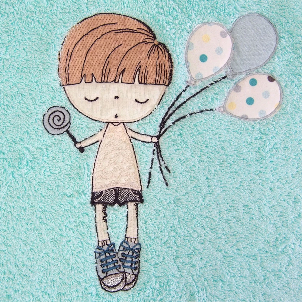 Полотенце Tana Home Collection &quotМАЛЫШ&quot Цвет: бирюзовый 30*70 см |