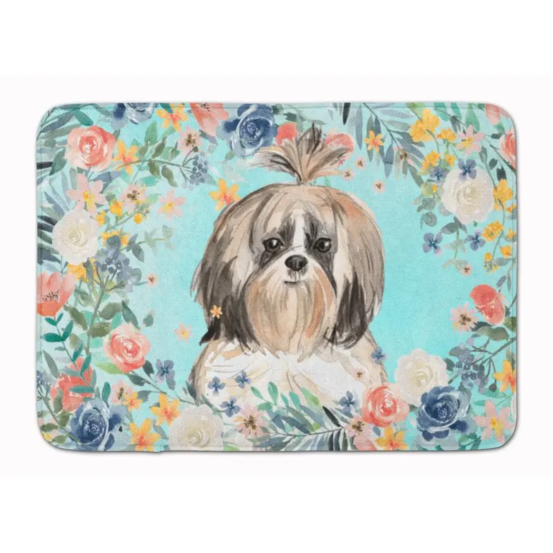 

Treasures CK3410RUG Shih Tzu Machine Washable Memory Foam Mat, 19 X 27 Wall tiles stickers waterproof Cslcomanias cocina