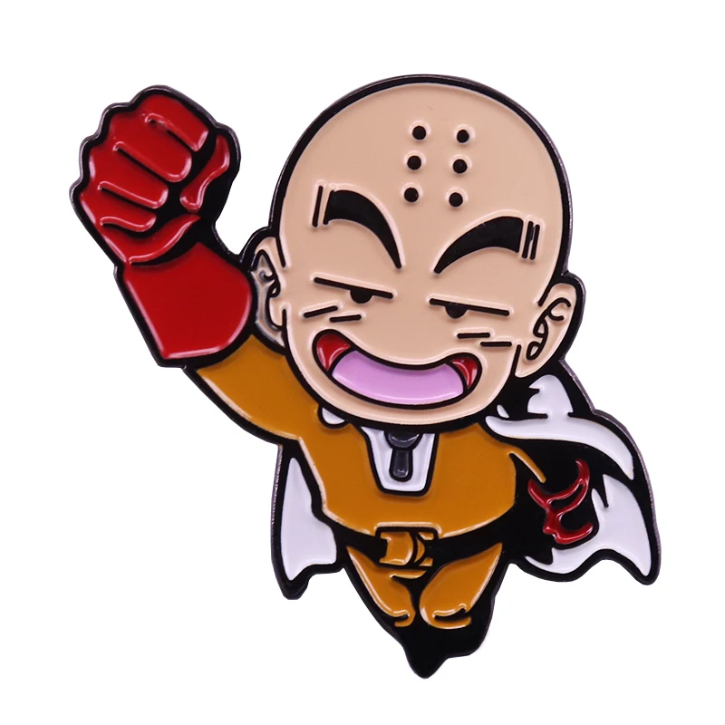 Super Saiya коллекция заколки для лацканов Дракон чиотозу крилин Роши ребенок