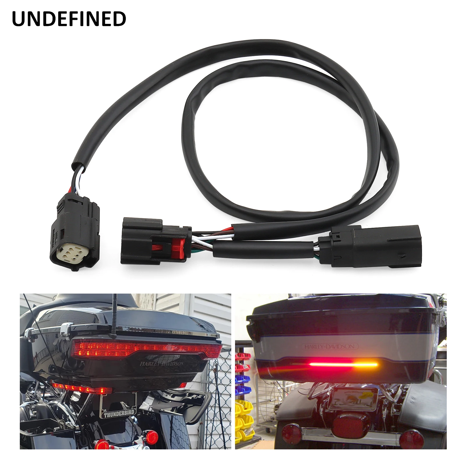 Фото Кабельная система Quick Disconnect Tour-Pak для Harley Touring Road King, Road Electra, Street Glide, CVO 2014-2024, система Plug-and-Play №5