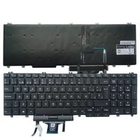 spanish sp laptop keyboard for dell precision 3500 3501 3540 3541 latitude 5501 5500 5510 5511 0xpypv pk132vx3b21 backlit