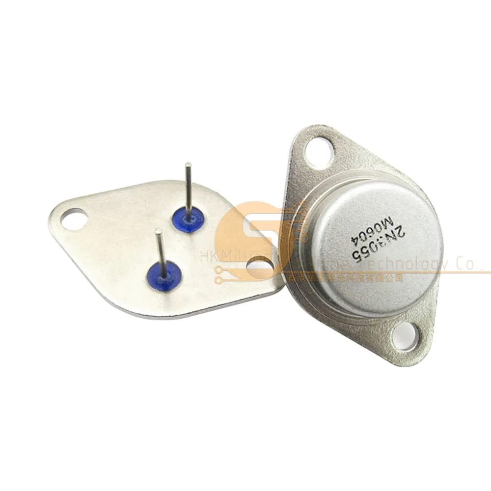 Новинка 10 шт./лот 2N3055 TO-3 15A 60V NPN AF Amp аудио силовой транзистор |