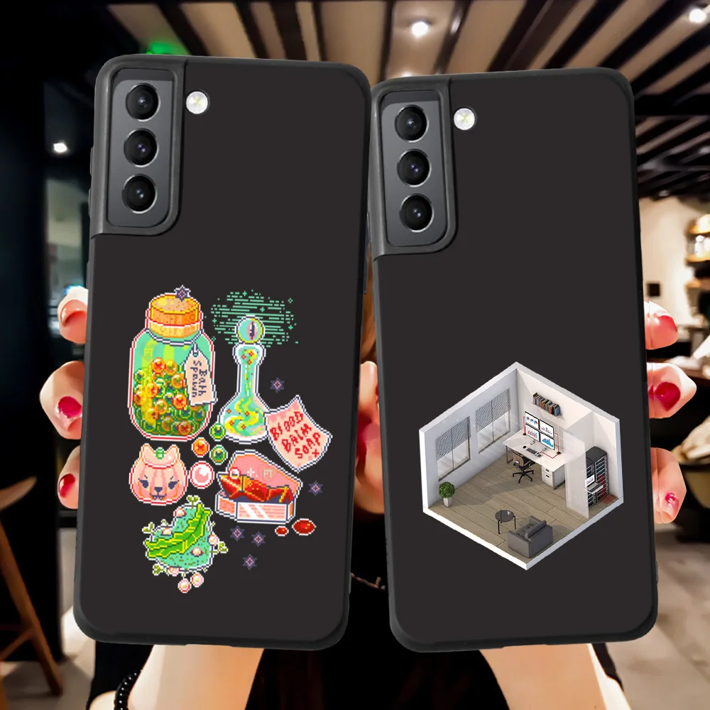 

Illustration Drinks Phone Case for Samsung Galaxy S8 S22 S20 S21 S20FE S10 Plus S7 Edge S10e S22Ultra S9 Note 20 10Lite 9 8