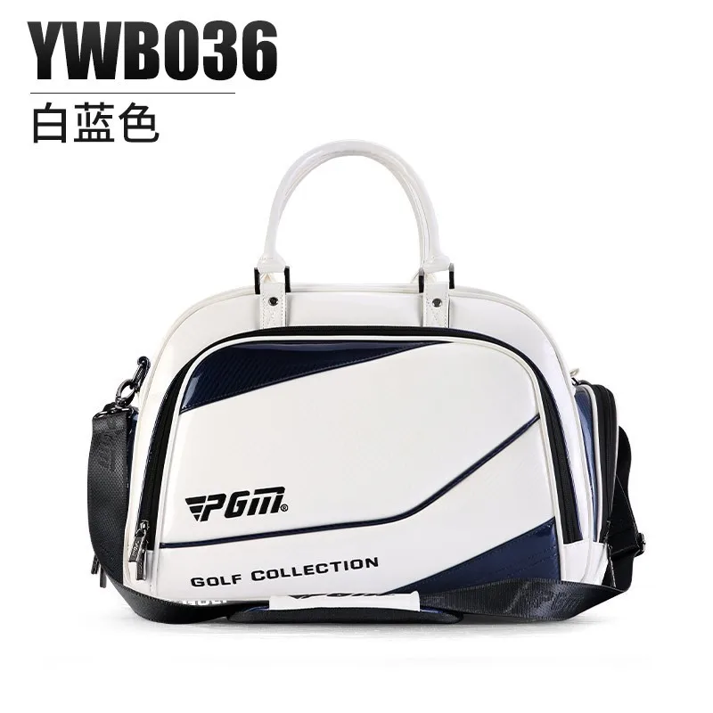 PGM Golf Clothing Bag Men's Waterproof Nylon Clothes Bag Lightweight Travel Ball Bag Tote Bag Large Capacity Independent Shoes