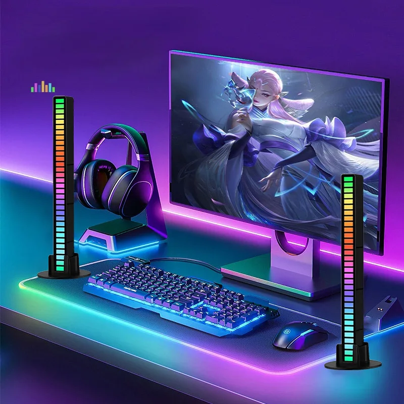 

RGB-светодиодная лента с функцией управления звуком