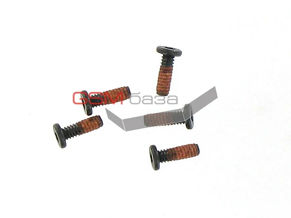 Sony Ericsson U10 - Винт (Screw Torx 5IP Len:4.85мм Diam:1.6мм Black) (комплект 5 шт.) Оригинал |