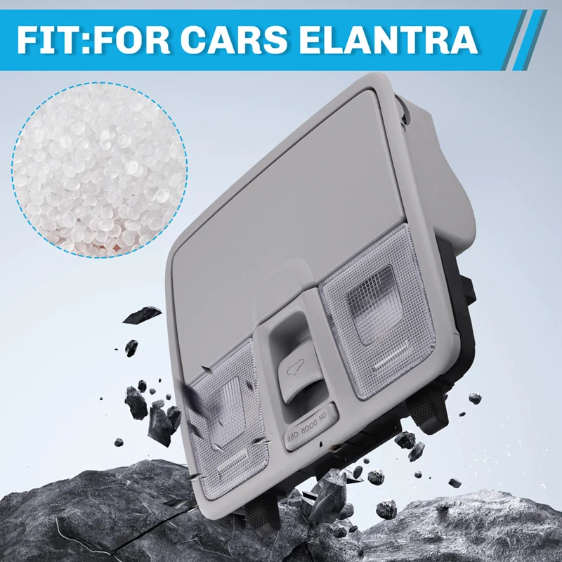 92800-4V100 передняя лампа для чтения с стеклянной коробкой MD люк на крыше