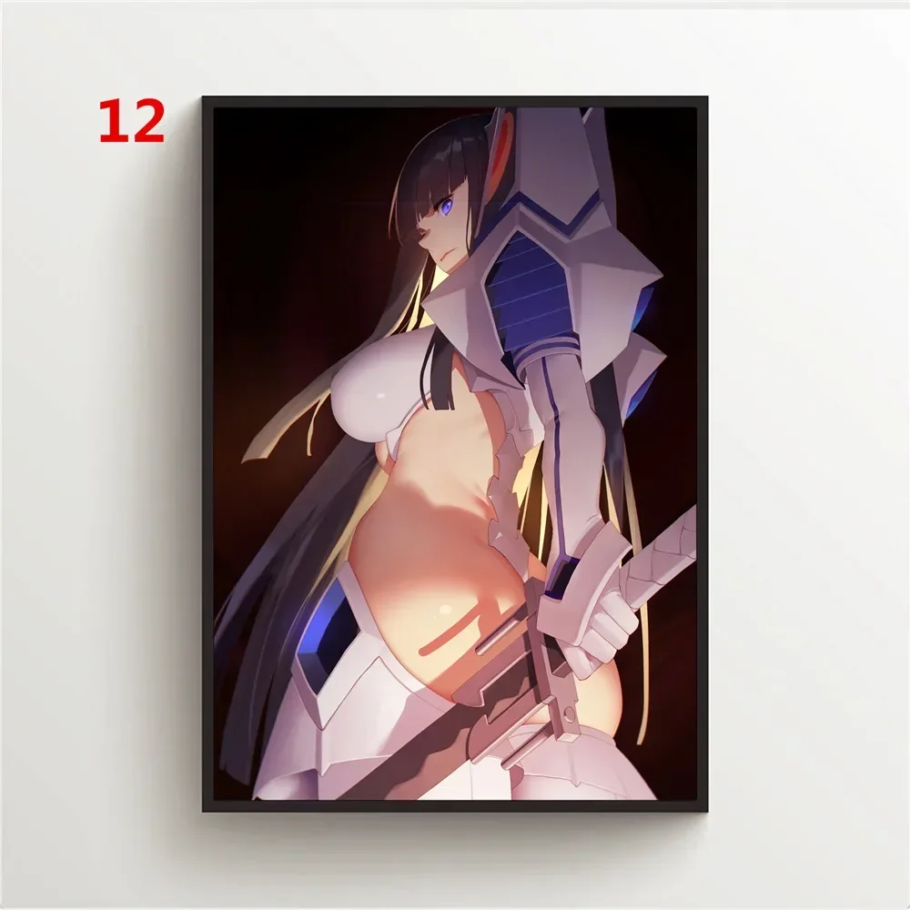 Аниме Kill La Kiryuuin Satsuki X Matoi Холст Картина Настенное Искусство Современный Стиль
