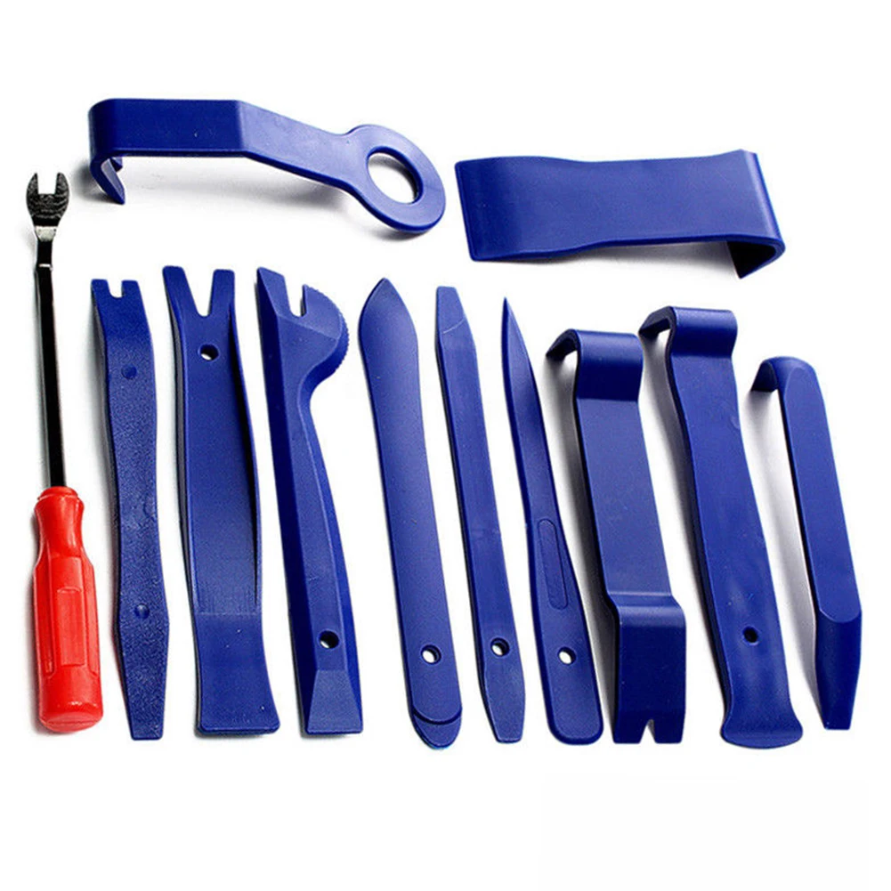 

12pcs/set Interior Plastic Disassembly Practical Repairing Durable Loudspeaker Audio Repair Car Panel Removal Tool