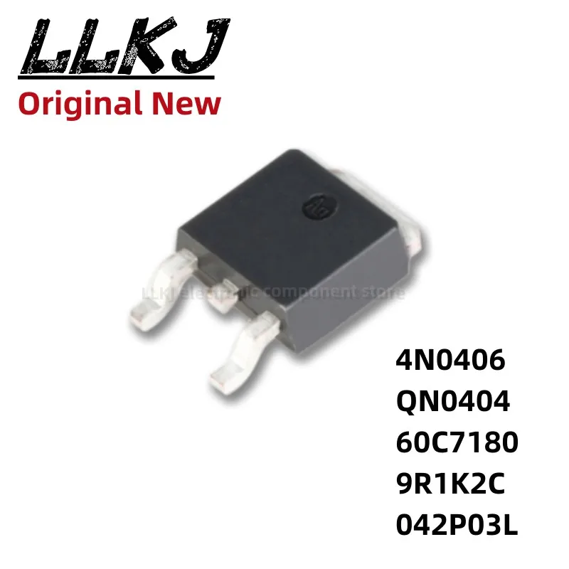 1 шт 4N0406 IPD75N04S4-06 QN0404 IPD90N04S3-04 60C7180 IPD60R180C7 9R1K2C IPD90R1K2C3 042P03L IPD042P03L3G TO-252