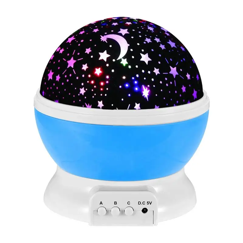 

Kid Star Night Light Rotating Star Projector Night Light With 8 Color Change LED Projecto For Children Bedroom And Party