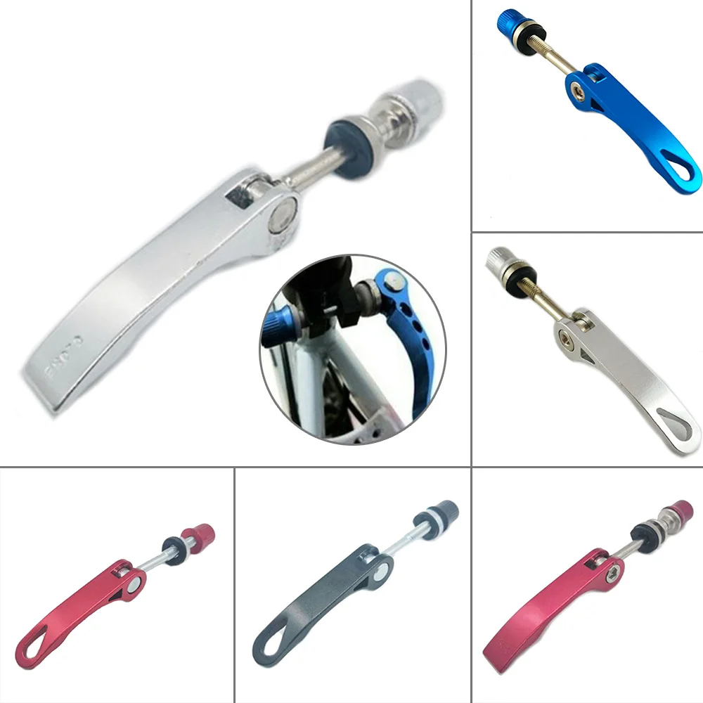 

1PCS MTB Bike Bicycle Quick Release Seat Post Seatpost Clamp Bolt Binder Skewer Alloy Red/Blue/Black/Silver Types Outdoor